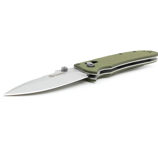 Ніж складаний туристичний Ganzo G704 (8.6 см) 440C / G10 зелений 44306 фото