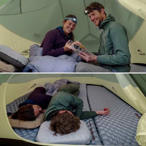 Намет надлегкий тримісний Naturehike Cloud Up Pro CNK2350WS020, 20D, зелений 75078 фото