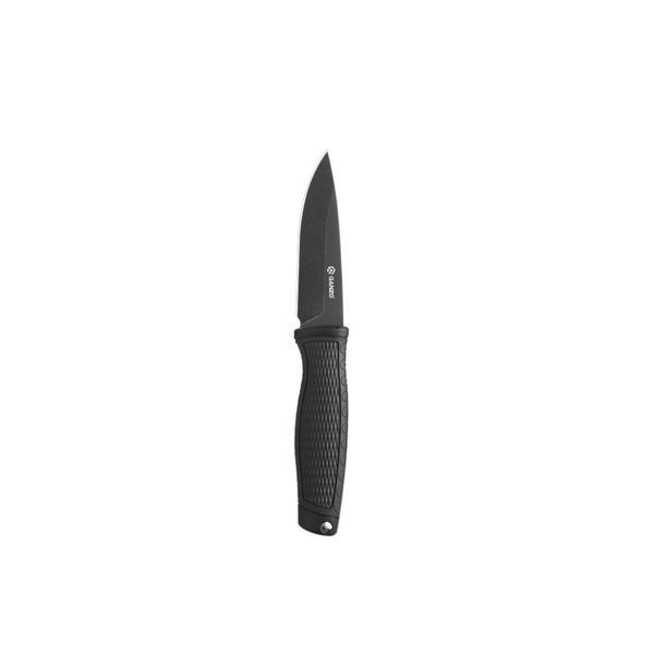 Ніж фіксований туристичний Ganzo G806BW (9.8 см) 8Cr14 / PP+TPR чорний з чохлом 72336 фото