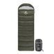 Спальник з капюшоном Naturehike U150 NH20MSD07, (11&deg;C), лівий, зелений 59429 фото 2
