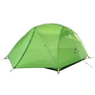 Намет двомісний з килимками Naturehike Star River 2 NH17T012-T, світло-зелений 61637 фото