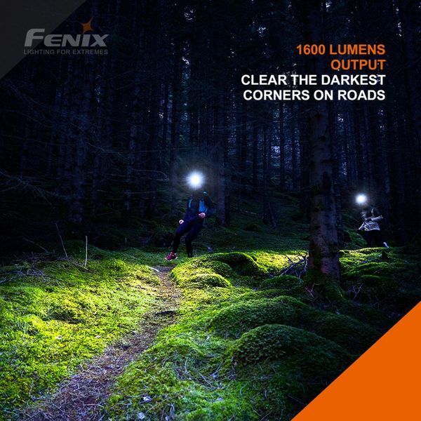 Ліхтар налобний Fenix HM65R-T V2.0 чорний 66096 фото
