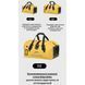 Водонепроникна дорожня сумка Naturehike CNK2450XB015, 60 л, чорна 68961 фото 4