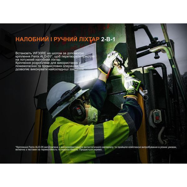 Ліхтар ручний вибухобезпечний Fenix WF30RE Spark 73844 фото