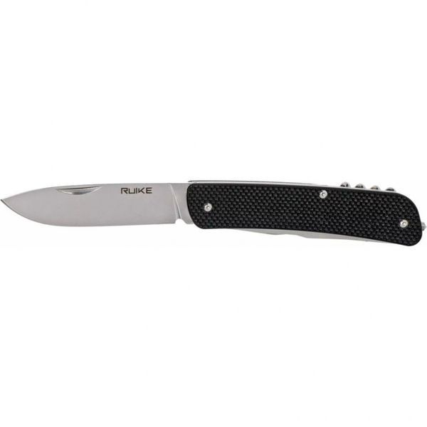 Багатофункціональний ніж Ruike Criterion L32, (8.5 см) 12C27 / G10 чорний, 13 інстр. 45698 фото