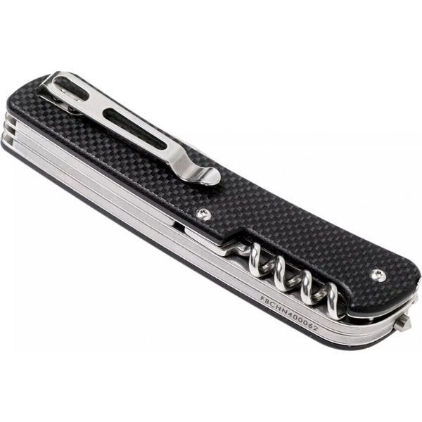 Багатофункціональний ніж Ruike Criterion L32, (8.5 см) 12C27 / G10 чорний, 13 інстр. 45698 фото