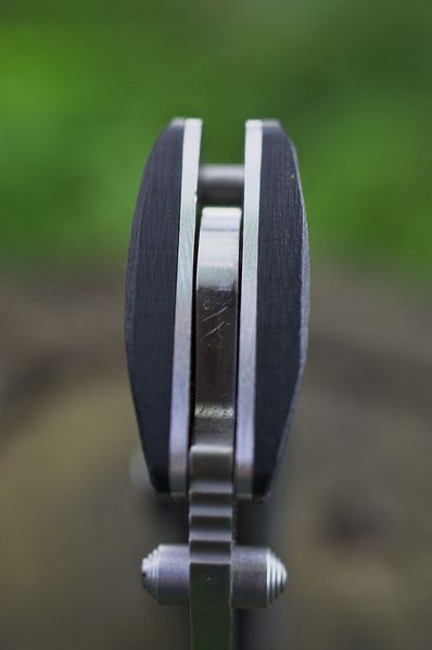 Ніж складаний туристичний Ganzo G720 (9 см) 440C / G10 зелений 44186 фото