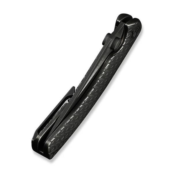 Ніж складаний туристичний Weknife Dracarys, (9.1 см) B&ouml;hler M390 / титан 6AL4V чорний 74288 фото