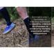 Водонепроникні шкарпетки Dexshell Longlite Socks 2.0, сірі полоски, розмір XL (47-49) 70413 фото 5