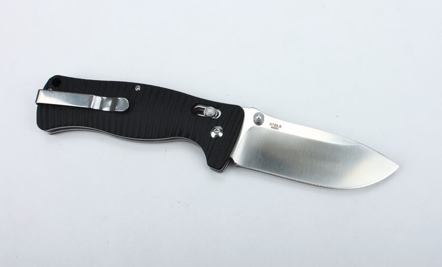 Ніж складаний туристичний Ganzo G720 (9 см) 440C / G10 зелений 44186 фото