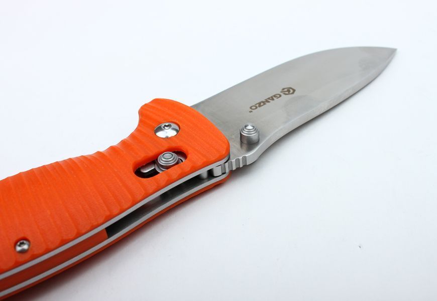 Ніж складаний туристичний Ganzo G720 (9 см) 440C / G10 зелений 44186 фото