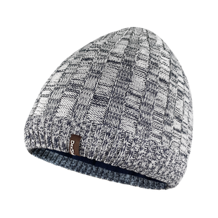 Водонепроникна шапка Dexshell Heathered Rib Knit Beanie, onesize (56-58 см), біло-сіра 66293 фото