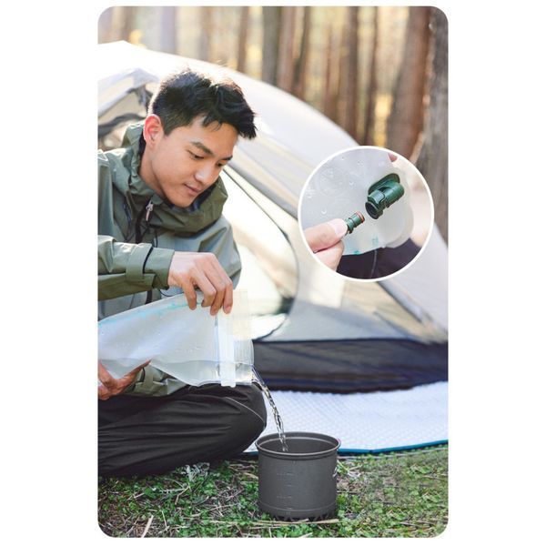 Питна система (гідратор) Naturehike CNK2450CF011, 1.5л. прозора 69583 фото