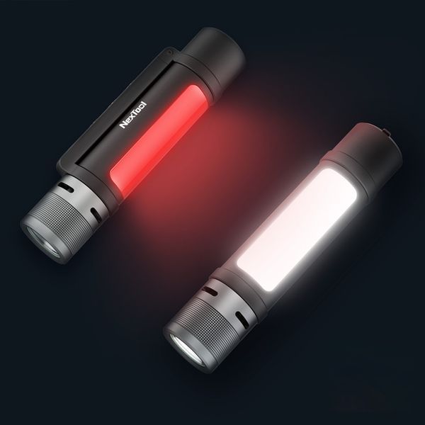 Світлодіодний ліхтар NexTool 6в1 з магнітом, з функцією powerbank, 1000 лм 73161 фото