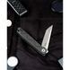 Ніж складаний туристичний Ruike P127-CB, (9.1 см) 14C28N / G10 + carbon fiber чорний 45608 фото 4