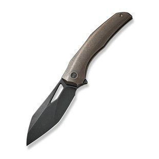 Ніж складаний туристичний WE Knife Ignio Mystery Box, (8.4 см) CPM 20CV / титан 6AL4V бронзовий 74290 фото