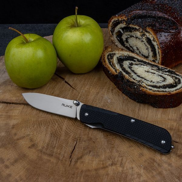 Багатофункціональний ніж Ruike Trekker LD11-B, (8.5 см) 12C27 / G10 чорний, 3 інстр. 44924 фото