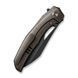 Ніж складаний туристичний WE Knife Ignio Mystery Box, (8.4 см) CPM 20CV / титан 6AL4V бронзовий 74290 фото 5