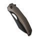 Ніж складаний туристичний WE Knife Ignio Mystery Box, (8.4 см) CPM 20CV / титан 6AL4V бронзовий 74290 фото 6