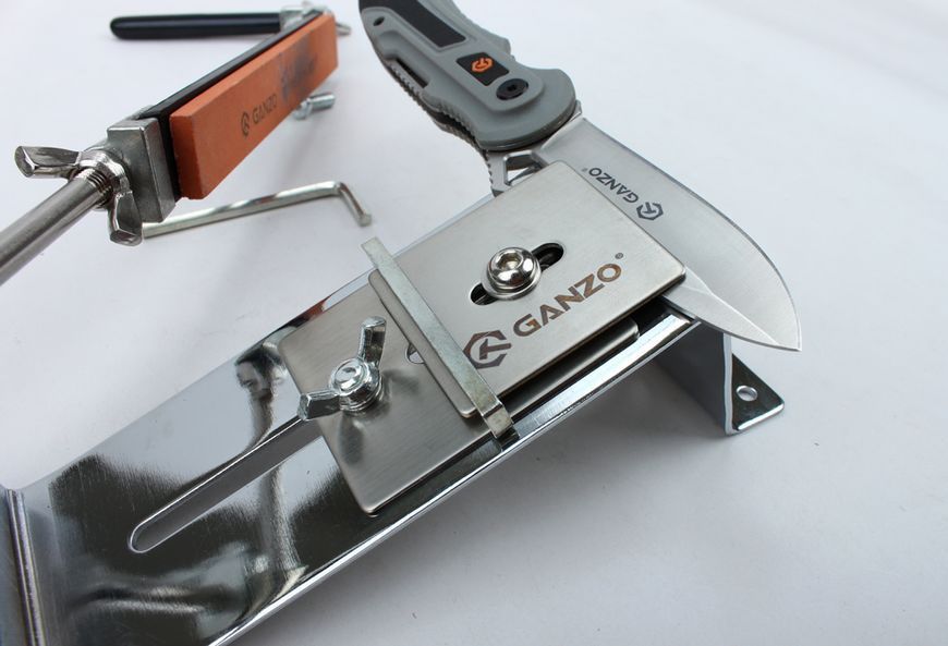 Точилка механічна Ganzo Touch Pro Steel GTPS + 4 алмазних камені 45110 фото