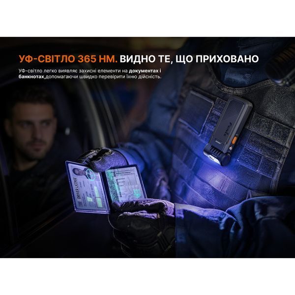 Ліхтар ручний Fenix SW06R, чорний 75618 фото