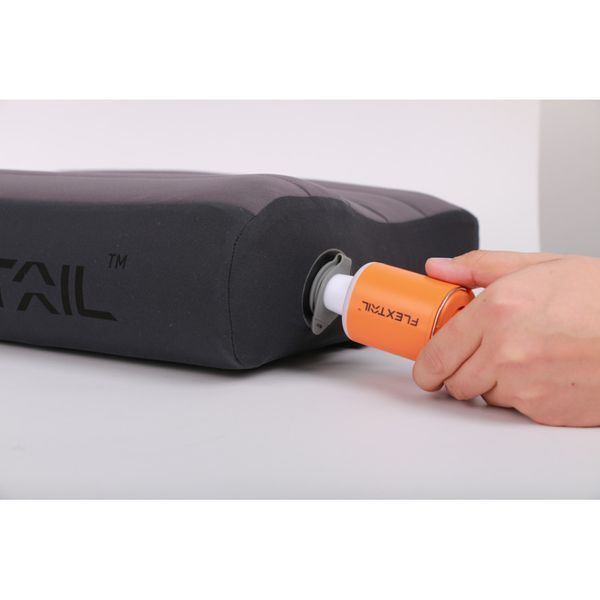 Надувна подушка анатомічна Flextail Zero Pillow, сіра 72163 фото
