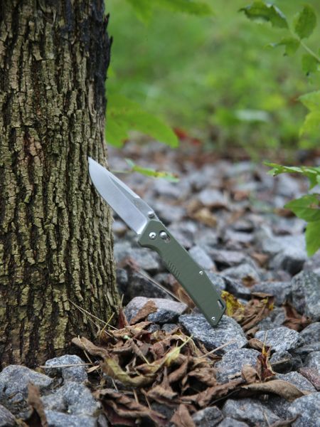 Ніж складаний туристичний Firebird FB7601 (8.7 см) 440С / G10 зелений 45180 фото