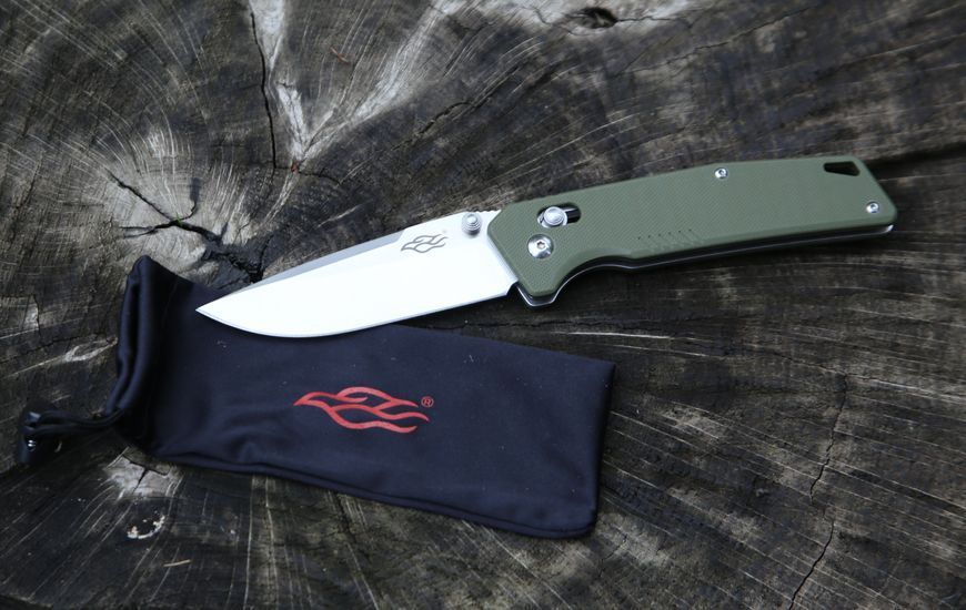 Ніж складаний туристичний Firebird FB7601 (8.7 см) 440С / G10 зелений 45180 фото