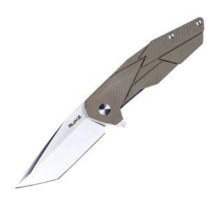 Ніж складаний туристичний Ruike P138-W, (9 см) 14C28N / G10 бежевий 44931 фото