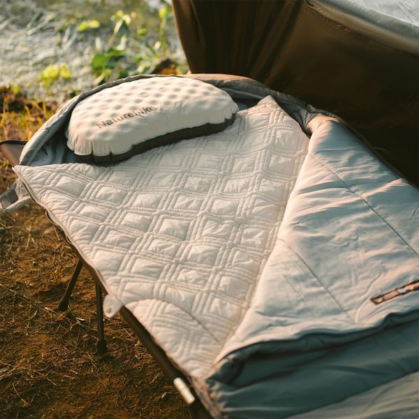Ковдра з підігрівом Naturehike CNK2450PJ015, 95х190 см, бежева 72805 фото