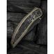 Ніж складаний мисливський Weknife Quinseris, (10,1 см) Bohler M390 / Titanium бронзовий 72814 фото 14