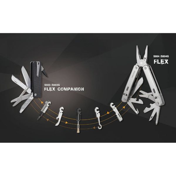 Мультитул Roxon Flex Companion S503G чорний 72253 фото