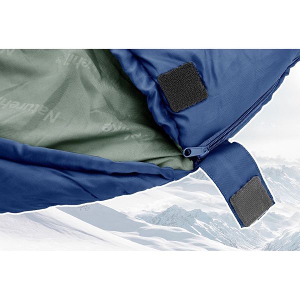Спальник з капюшоном Naturehike MJ600 CNK2300SD014, темно-блакитний 70883 фото