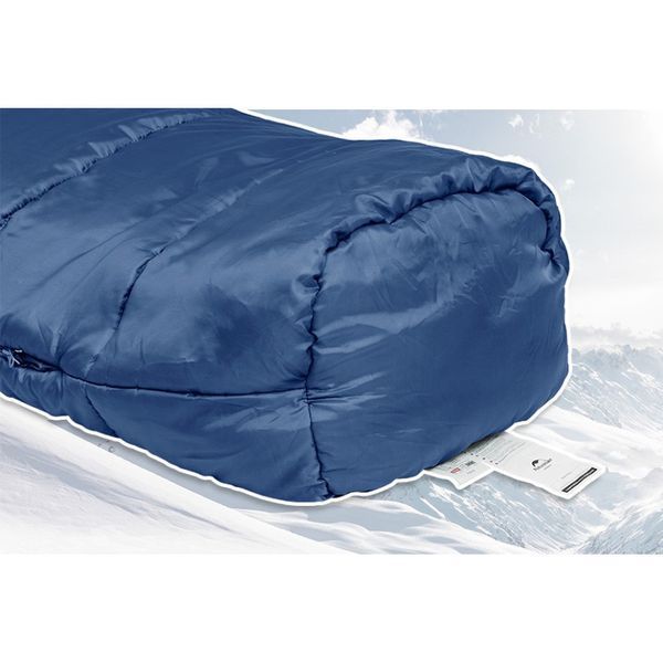 Спальник з капюшоном Naturehike MJ600 CNK2300SD014, темно-блакитний 70883 фото