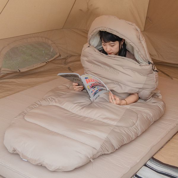 Спальний мішок овальний Naturehike PS300 CNK2350WS026, бежевий 70885 фото