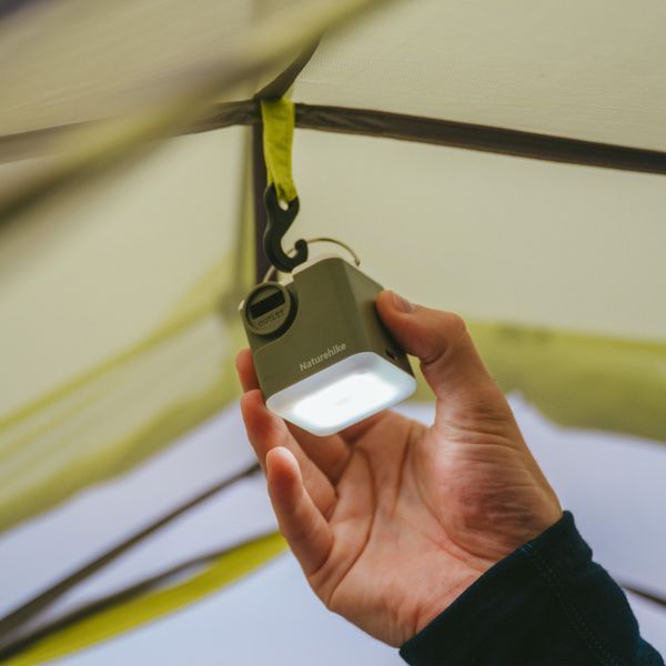 Багатофункціональний повітряний насос-ліхтар Naturehike CNK2550ZM012, зелений 72981 фото
