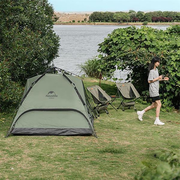 Намет тримісний автоматичний Naturehike NH21ZP008, темно-зелений 65087 фото