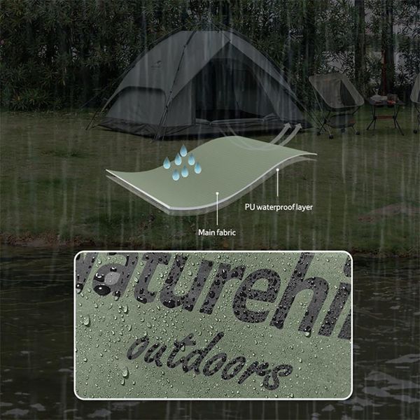 Намет тримісний автоматичний Naturehike NH21ZP008, темно-зелений 65087 фото