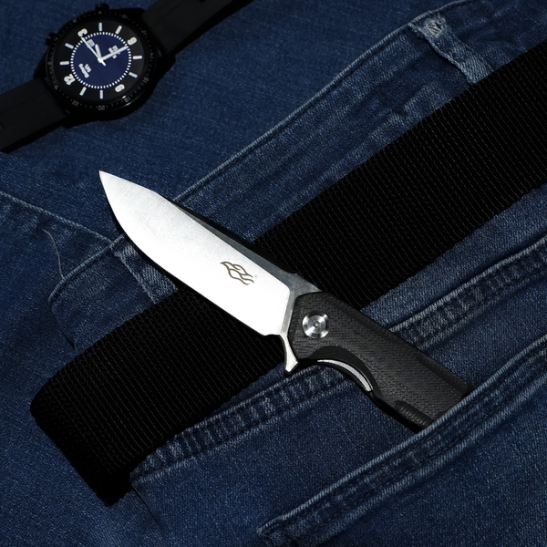 Ніж туристичний Firebird FH91 (8.8 см) D2 / G10 чорний 50656 фото