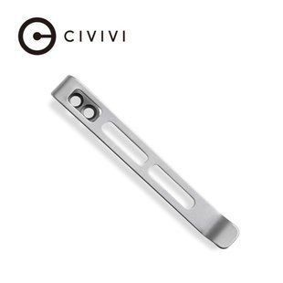 Кліпса кишенькова сталева Civivi без гвинтів CA-06B-V1 70839 фото