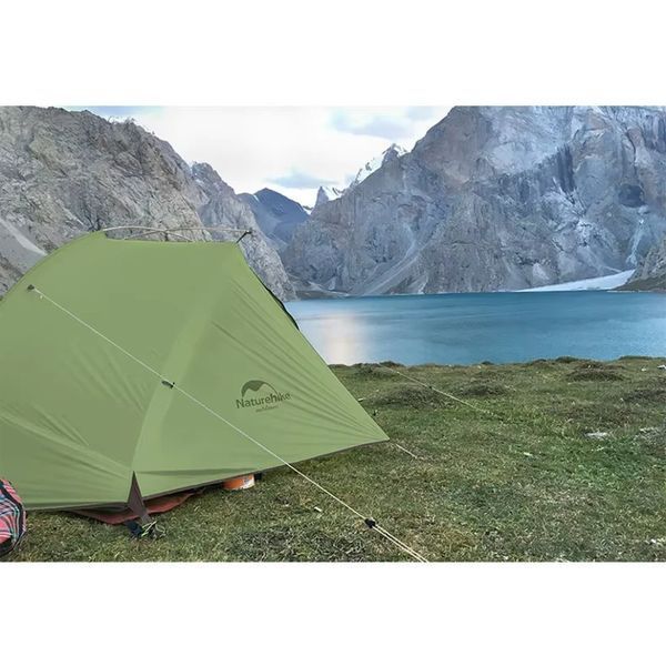 Намет двомісний Naturehike Tagar NH17T180-J, темний зелений 69513 фото