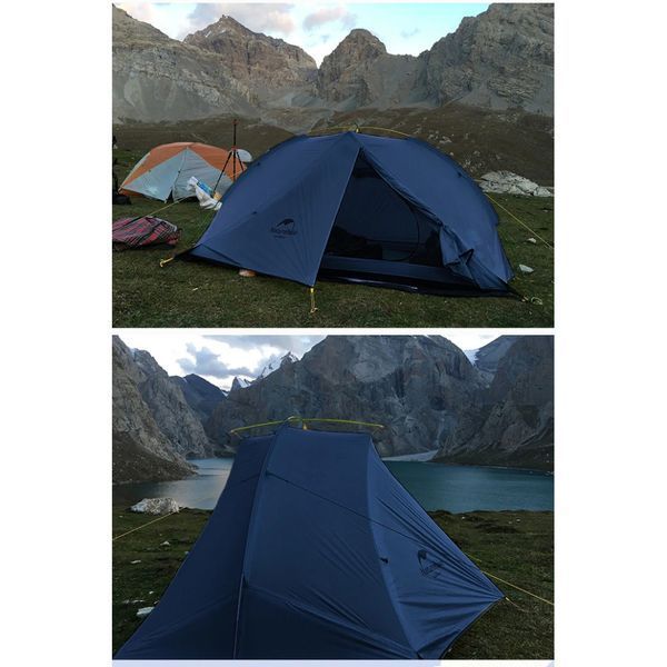 Намет двомісний Naturehike Tagar NH17T180-J, темний блакитний 69514 фото