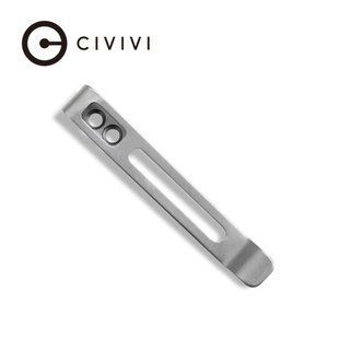 Кліпса кишенькова сталева Civivi без гвинтів CA-05B-V1 70841 фото