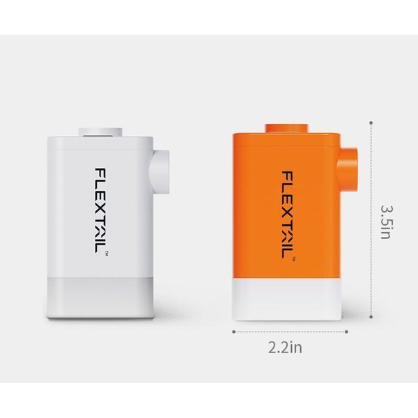 Насос-ліхтар-powerbank кемпінговий Flextail Max Pump 2 Plus, білий 73143 фото