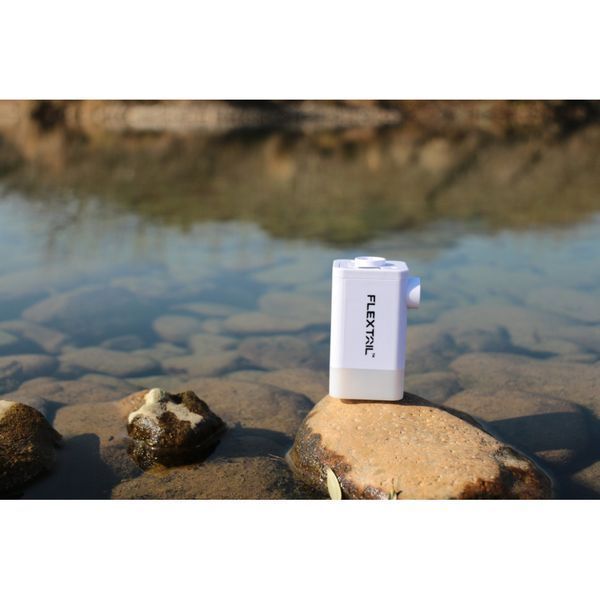 Насос-ліхтар-powerbank кемпінговий Flextail Max Pump 2 Plus, білий 73143 фото