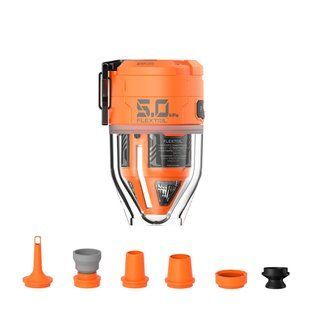 Насос-ліхтар кемпінговий Flextail Max Pump 3, помаранчевий 69233 фото