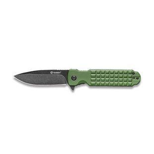 Ніж складаний туристичний Ganzo G627 (8.8 см) 8CR14 / PP зелений 65898 фото